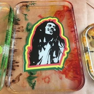 Rolling Tray Bob Marley 11X7.5” New. Ready to ship 420